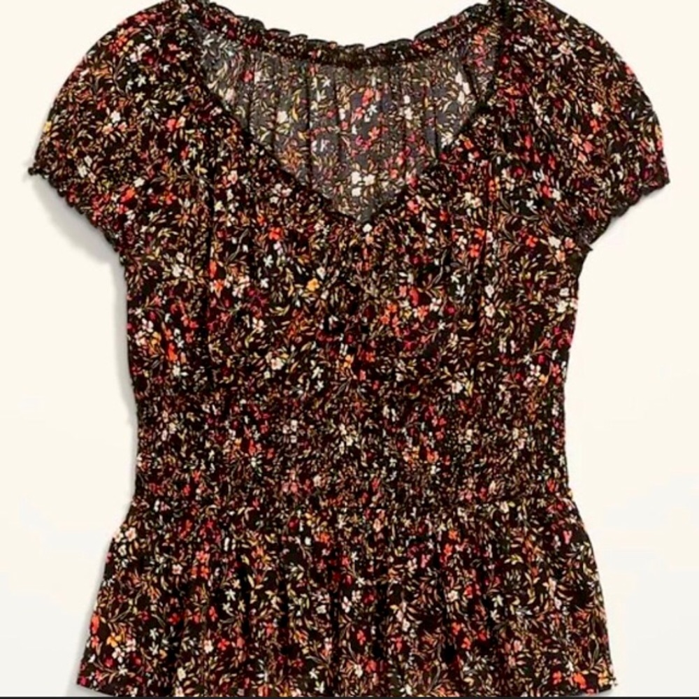 Old Navy peplum top